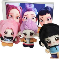 М'яка іграшка K-Pop Demon Hunters Румі, Міра та Зої набір 3 шт (6928270764757)