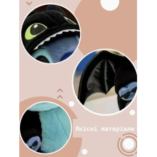М'яка іграшка Stitch Стіч у костюмі Беззубика 35 см (6928270764504)