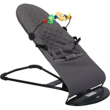 Дитячий шезлонг Kidilo Shaking chair DKL-601 Dark Grey