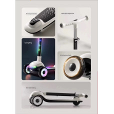 Самокат Kidilo LED Lights, Black (001012782939)