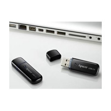 Флеш-пам'ять USB Apacer AH355 64GB Black USB3.0 (AP64GAH355B-1)