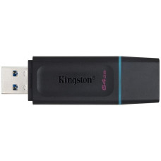 Флеш-пам'ять USB Kingston DataTraveler Exodia 64GB Black+Teal (DTX/64GB)
