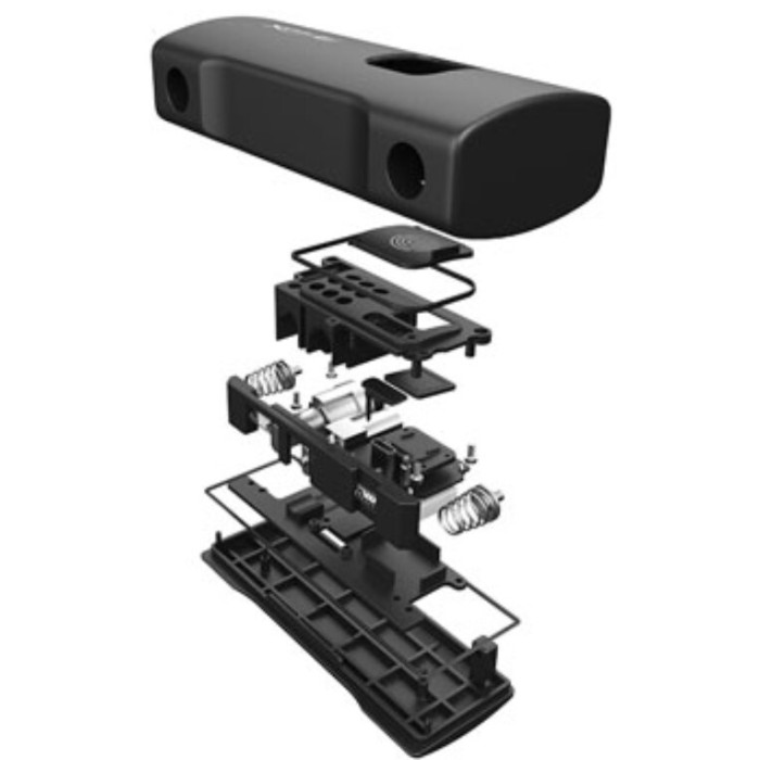 Замок Areox intelligent fingerprint U-lock short black