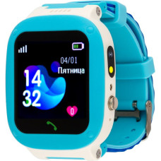 Дитячий смарт-годинник AmiGo GO004 Splashproof Camera + LED Blue
