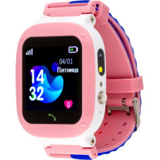 Дитячий смарт-годинник AmiGo GO004 Splashproof Camera + LED Pink