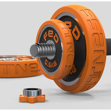 Гантелі FED набірні з функцією штанги 30KG (2*15кг) Black FED-8007