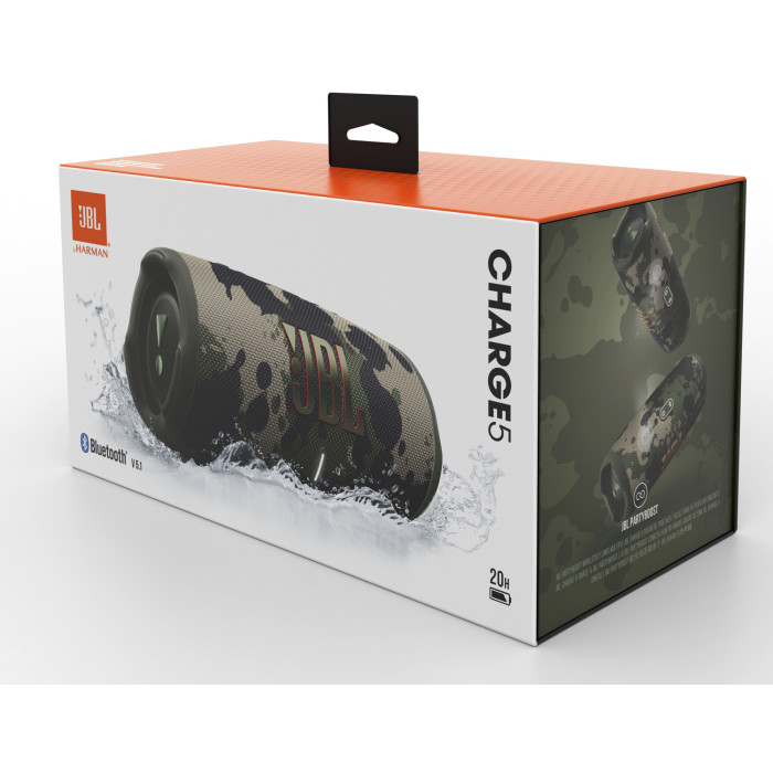 Портативна акустика JBL Charge 5 (JBLCHARGE5SQUAD) Squad