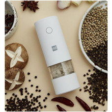 Подрібнювач для спецій електричний HuoHou Electric Grinder White, 6xAAA (HU0142)