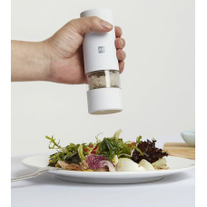 Подрібнювач для спецій електричний HuoHou Electric Grinder White, 6xAAA (HU0142)