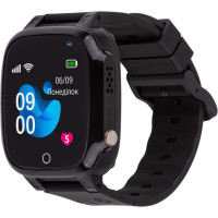 Смарт-годинник для детей AmiGo GO008 MILKY GPS WIFI Black
