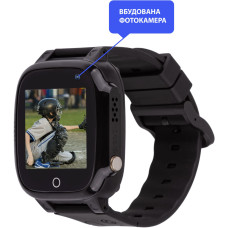 Смарт-годинник для детей AmiGo GO008 MILKY GPS WIFI Black