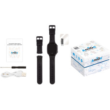 Смарт-годинник для детей AmiGo GO008 MILKY GPS WIFI Black