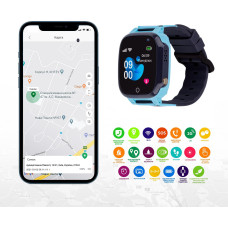 Смарт-годинник для детей AmiGo GO008 MILKY GPS WIFI Blue