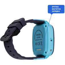 Смарт-годинник для детей AmiGo GO008 MILKY GPS WIFI Blue