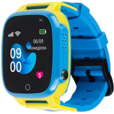 Смарт-годинник для дітей AmiGo GO008 GLORY GPS WIFI Blue-Yellow