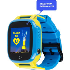 Смарт-годинник для дітей AmiGo GO008 GLORY GPS WIFI Blue-Yellow