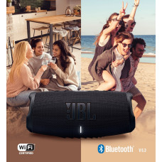 Акустика JBL Charge 5 (JBLCHARGE5WIFIBLK) Black