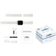 AmiGo GO009 Camera+LED WIFI White
