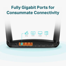 Точка доступу з функцією маршрутизації, мережеве обладнання 1167MBPS 1000M 4P DUAL BAND ARCHER MR600 TP-LINK