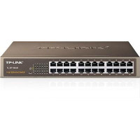 Комутатор не керований, мережеве обладнання, TL-SF1024D TP-LINK