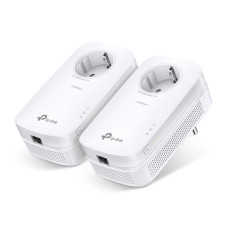 Гігабітний Powerline адаптер з вбудованою розеткою , TL-PA8010PKIT TP-LINK