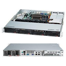 Серверний корпус 1U 400W CSE-813MFTQC-R407CB SUPERMICRO