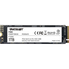 Твердотільний запам’ятовувальний пристрій накопичувач (SSD) M.2 2280 1TB P300 P300P1TBM28 PATRIOT