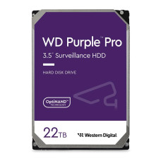 Запам’ятовувальний пристрій на жорстких дисках (HDD) SATA 22TB 6GB/S 512MB PURPLE WD221PURP WDC