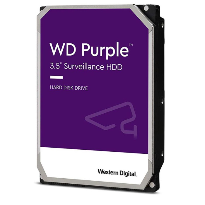 Запам’ятовувальний пристрій на жорстких дисках (HDD) SATA 6TB 6GB/S 256MB PURPLE WD64PURZ WDC
