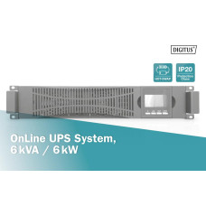Джерело безперебійного живлення UPS ONLINE 6KVA/ 6KW DN-170106 DIGITUS by ASSMANN