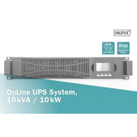 Джерело безперебійного живлення UPS ONLINE 10KVA/ 10KW DN-170107 DIGITUS by ASSMANN