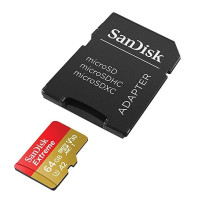 Карта пам’яті MICRO SDXC 64GB UHS-I W/A SDSQXAH-064G-GN6MA SANDISK