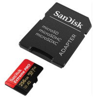 Карта пам’яті MICRO SDXC 256GB UHS-I W/A SDSQXCD-256G-GN6MA SANDISK