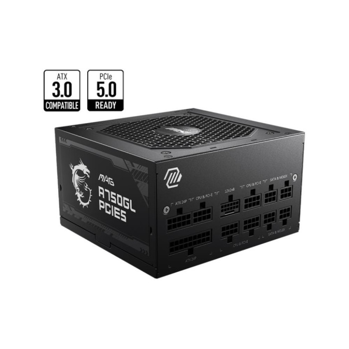 Блок живлення ATX 750W MAG A750GL PCIE5 MSI