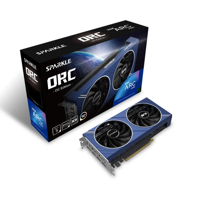 Відеокарта PCIE16 ARC A580 8GB GDDR6 SA580C-8GOC SPARKLE