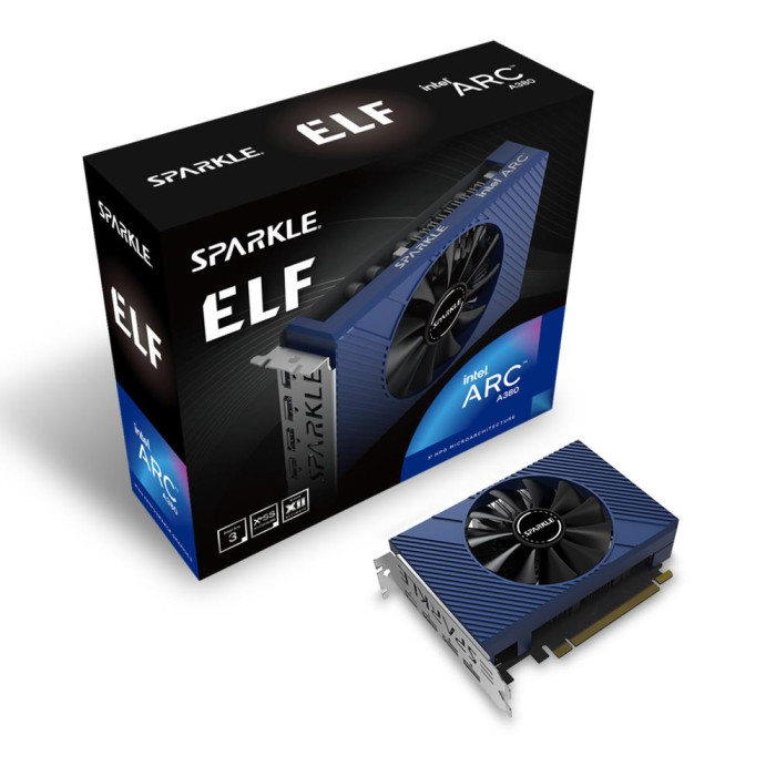 Відеокарта PCIE16 ARC A380 6GB GDDR6 SA380E-6G SPARKLE