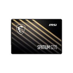 Твердотільний запам’ятовувальний пристрій накопичувач (SSD) SATA2.5" 480GB SPATIUM S270 S78-440E350-P83 MSI