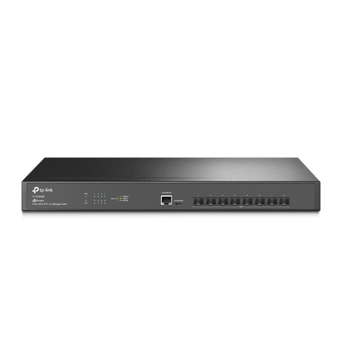 JetStream 8-портовий 10GE SFP керований комутатор 2 рівня, SX3008F TP-LINK