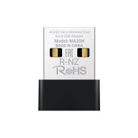 Бездротовий Nano USB-адаптер, MA20N MERCUSYS
