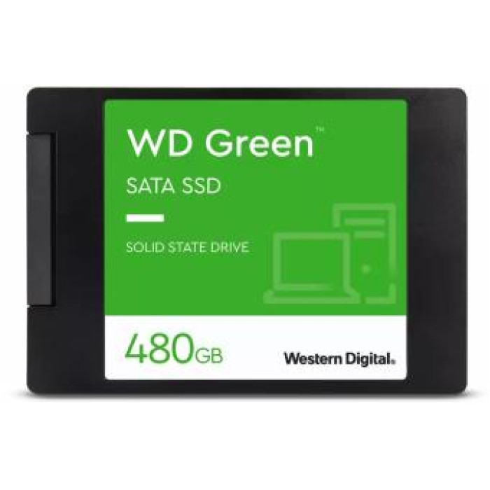 Твердотільний запам’ятовувальний пристрій накопичувач (SSD) SATA 2.5" 480GB SLC 6GB/S GREEN WDS480G3G0A WDC