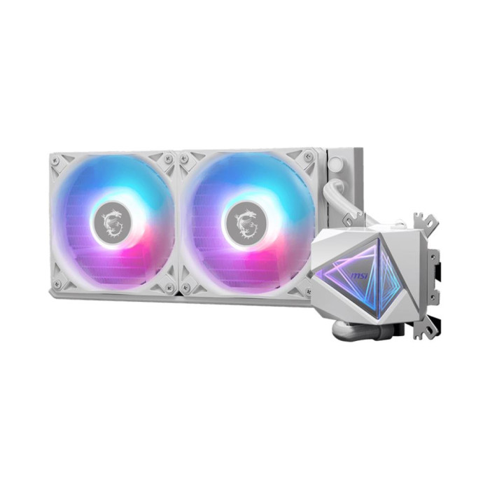 Система охолодження для комп'ютерного процесора MULTI SOCKET MAG CORELIQUID I240 WHITE MSI
