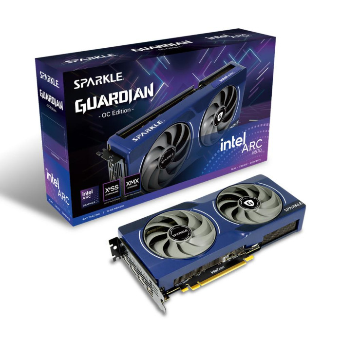 Відеокарта PCIE8 ARC B570 10GB GDDR6 SB570G-10GOC SPARKLE
