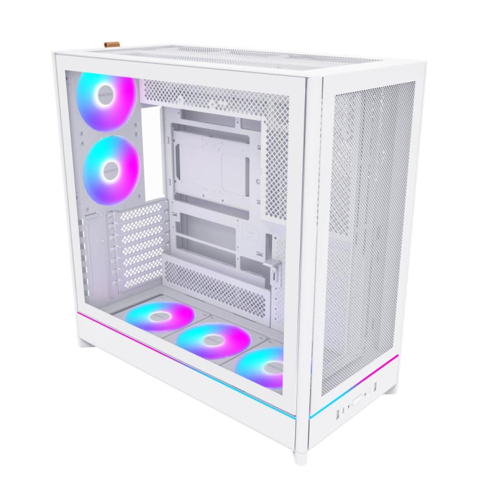 Корпус ATX W/O PSU HS01 PRO (W) MONTECH