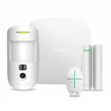 Ajax StarterKit Cam HDR (8EU) UA white комплект охоронної сигналізації