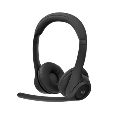 Головні бездротові навушники накладні з вбудованим мікрофоном LOGITECH Zone 305 - MIDNIGHT BLACK - 2.4GHZ/BT - PLUGC - EMEA28-935 - BUNDLE UC