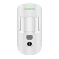 Ajax MotionCam HDR (8EU) ASP white датчик руху з камерою