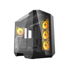 Корпус ATX W/O PSU DY470 BLACK DARK FLASH