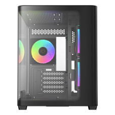 Корпус для комп'ютера IOTA C50 BK CURVE ARGB DIGITAL (IOTA-C50-BKD300CD-GL) OCYPUS