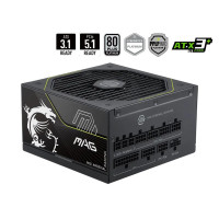Блок живлення ATX 1200W MAG A1200PLS PCIE5 MSI