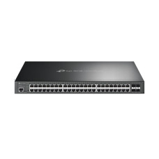 JetStream 48-портовий гігабітний керований комутатор з 48 портами PoE+ та 4 портами 10GE SFP+ L2, SG3452XP TP-LINK